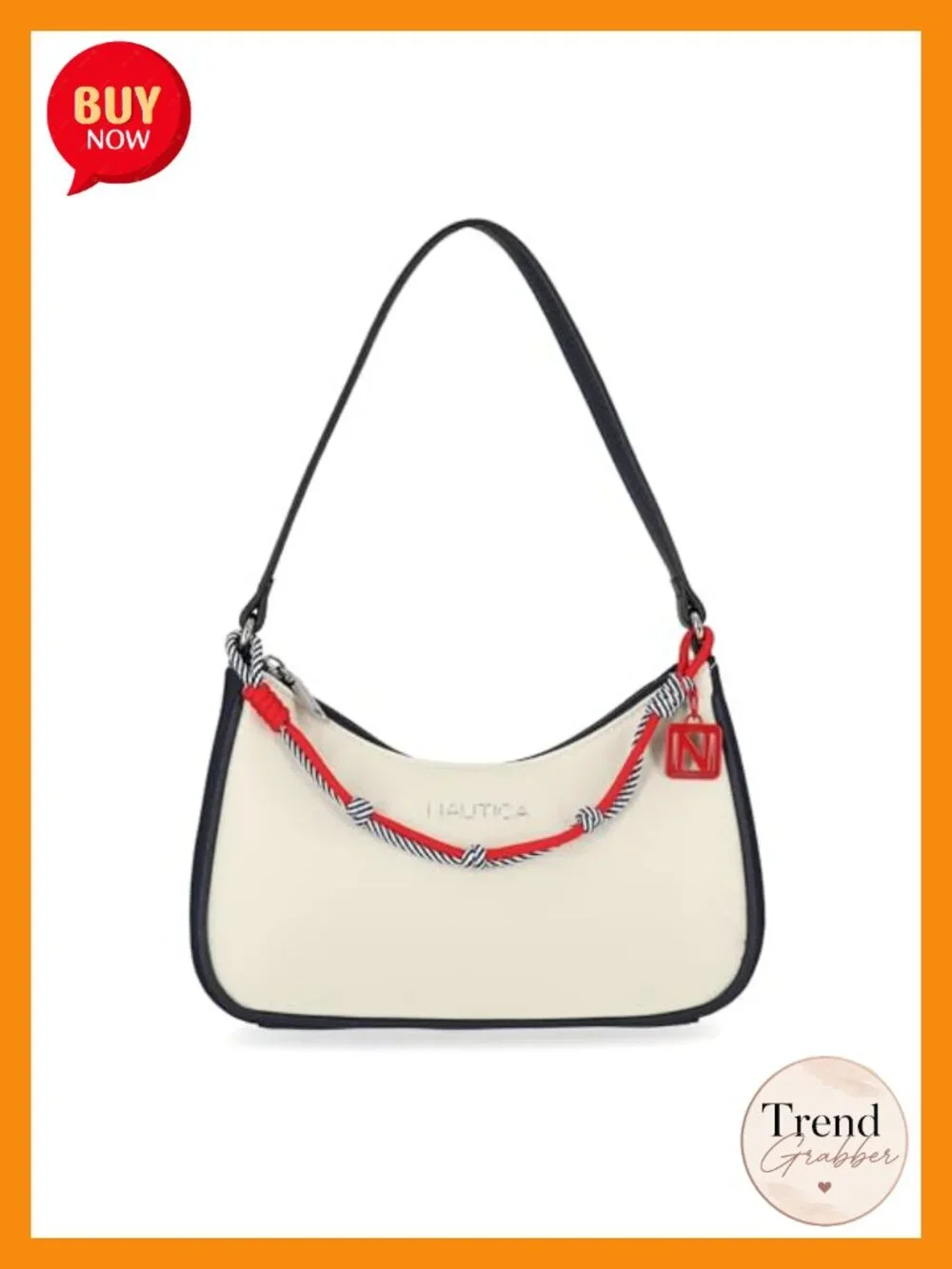Vegan Leather Hobo Bag, Large Shoulder Handbag with Zipper Closure